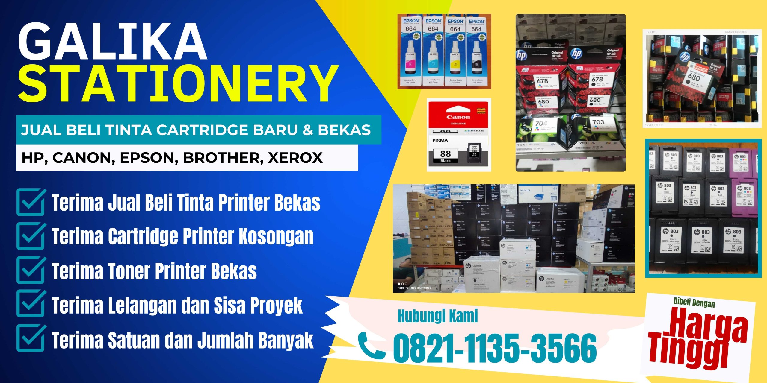 jual beli tinta baru dan bekas